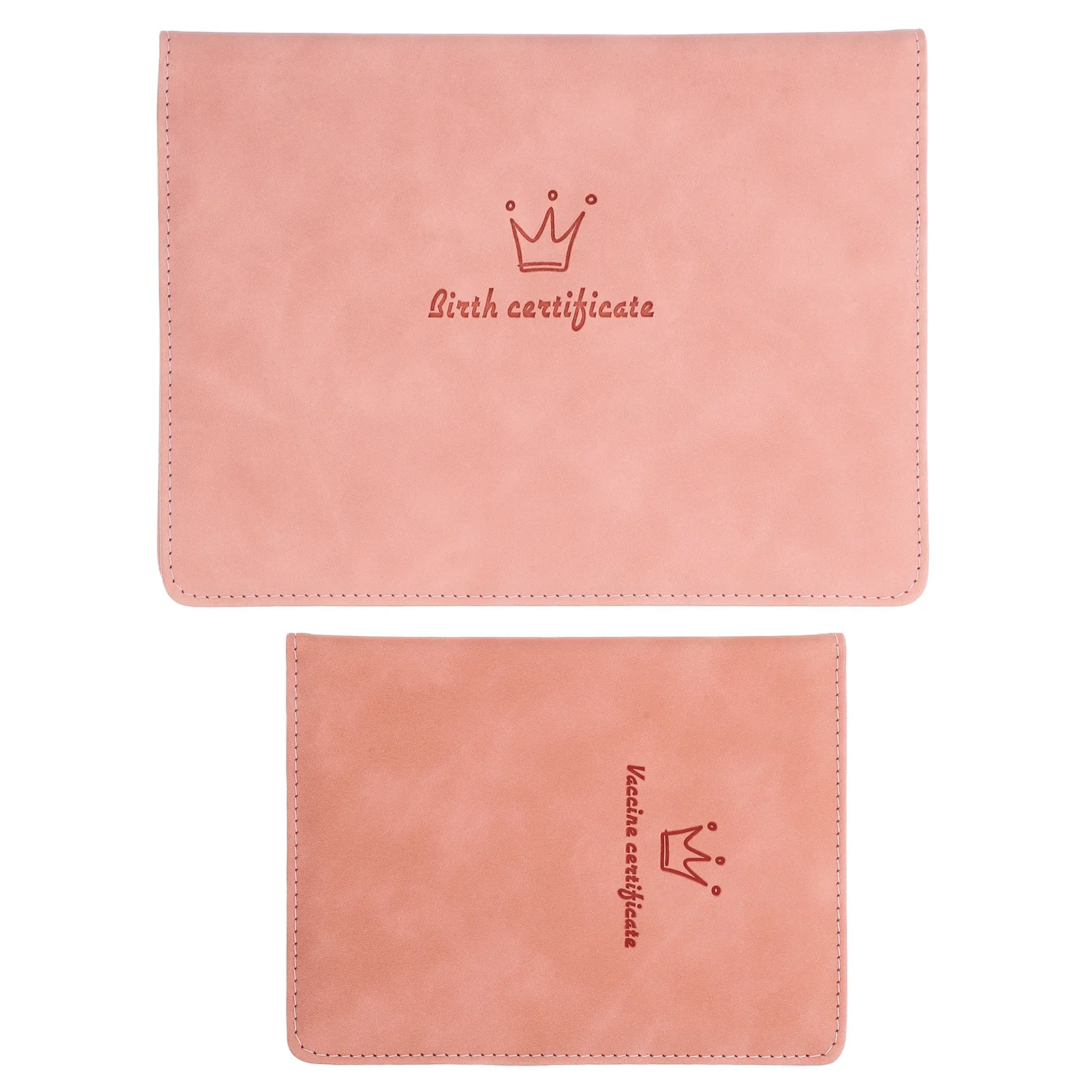 

2Pcs Certificate Protective Cover for Birth Certificate Storage Heavy Duty Page Protector Document Organizer Folder Sheet