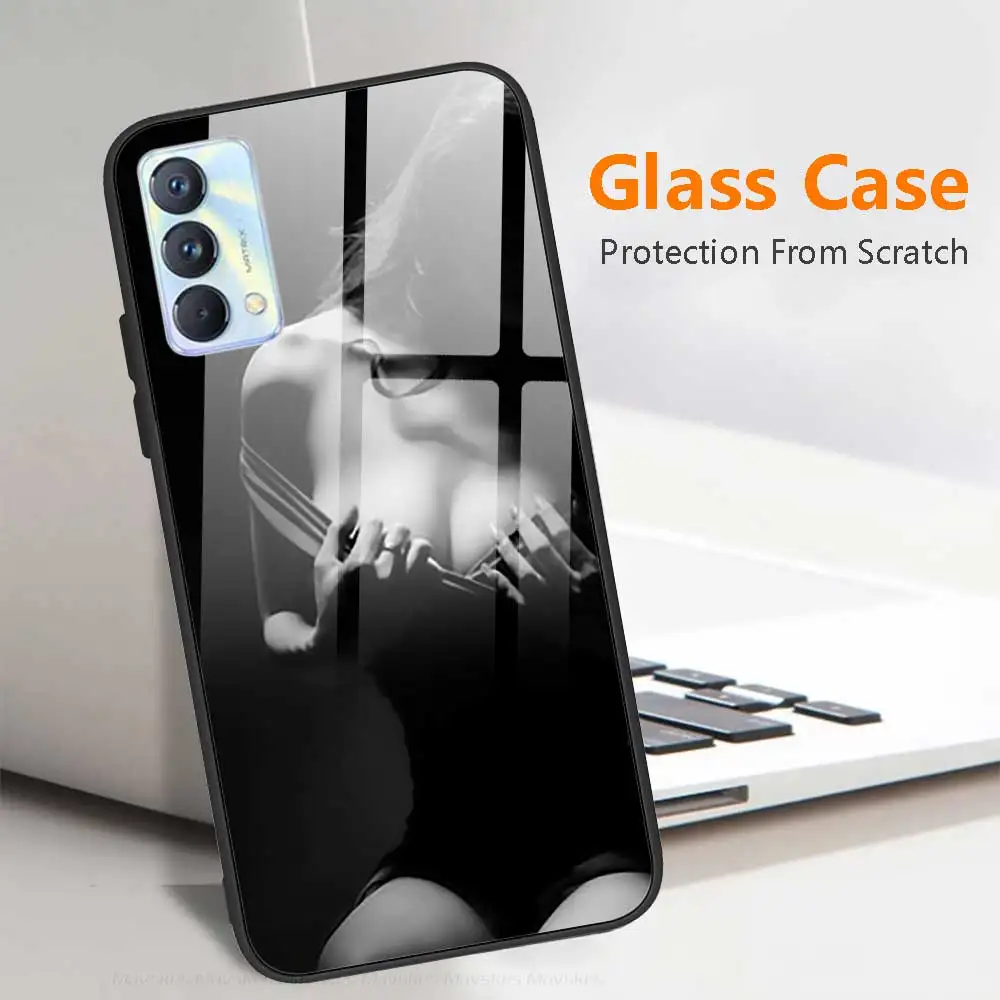 For Realme GT Master Edition Case Tempered Glass Silicon Back Cover for Realme GT Master Phone Case 6.43