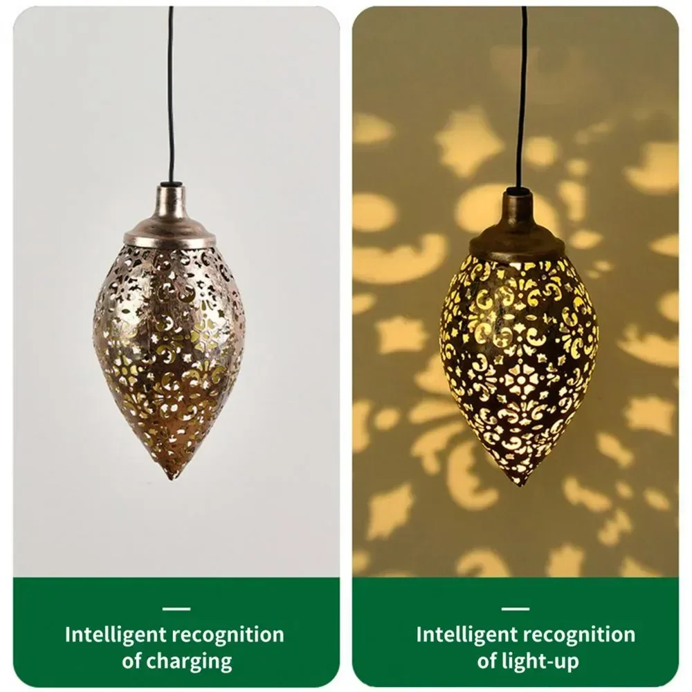 Projecteur Solaire en Forme de Goutte d'Eau, Imperméable, Évidé, pour Jardin, Escalier, Clôture, Rue, Paysage, délégations