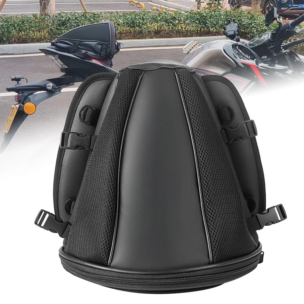 

Waterproof Motorcycle Tail Bag Sport Luggage Saddle Riding Rear Bag Motorcycle Motorbike Scooter Side Back Seat Bag