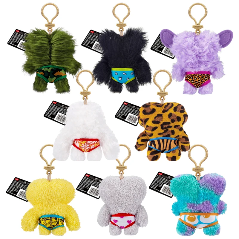5 Inch Fuggler Ugly Monsters Plush Keychains Toys Cute Funny Teeth Monster Soft Plush Toy Bags Key Pendant Accessories Gift ZURU