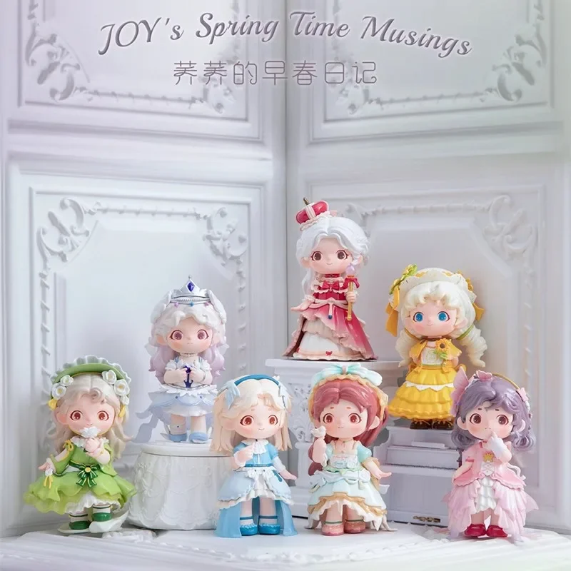 

Игрушки JOY Spring Time Musings серии глухая коробка, милая фигурка, настольная кукла, коробка сюрпризов, милая Мишка, подарок на день рождения