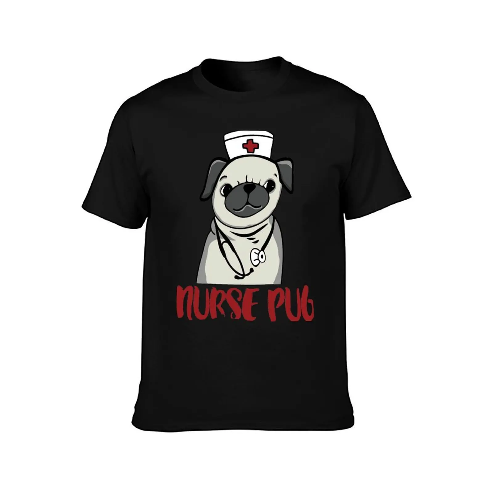 Nurse Pug, pug, dog, pet, nursing, LVN, RN, nurse practitioner, pug lovers, nursing student, nurse, nurses T-Shirt
