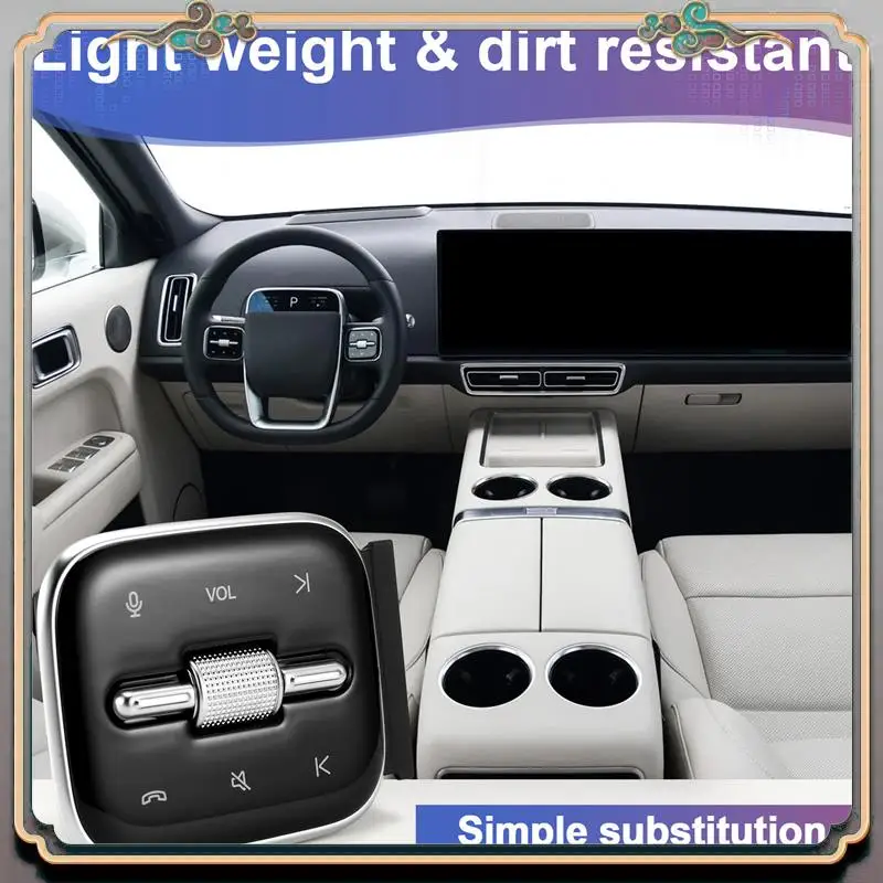 موثوقة-عجلة توجيه سيارة اليسار متعددة الوظائف زر التبديل ل LIXIANG L7 L8 L9 2023-2024 اكسسوارات السيارات #5