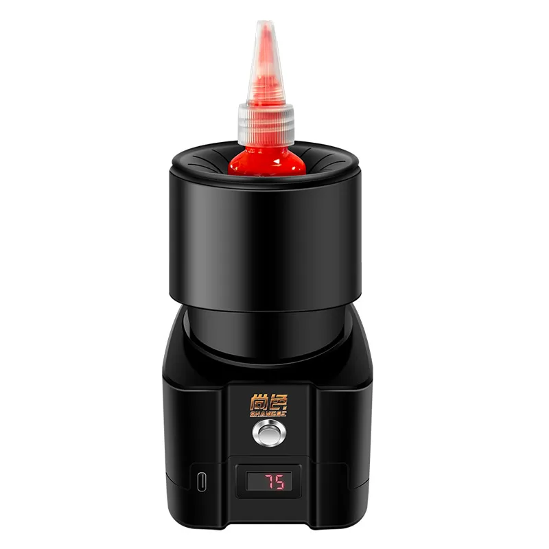 

Electric Paint Shaker Machine - Nail Polish Shaker, Tattoo Ink & Model Paint Mixer, Hands-Free Vibrating Agitator