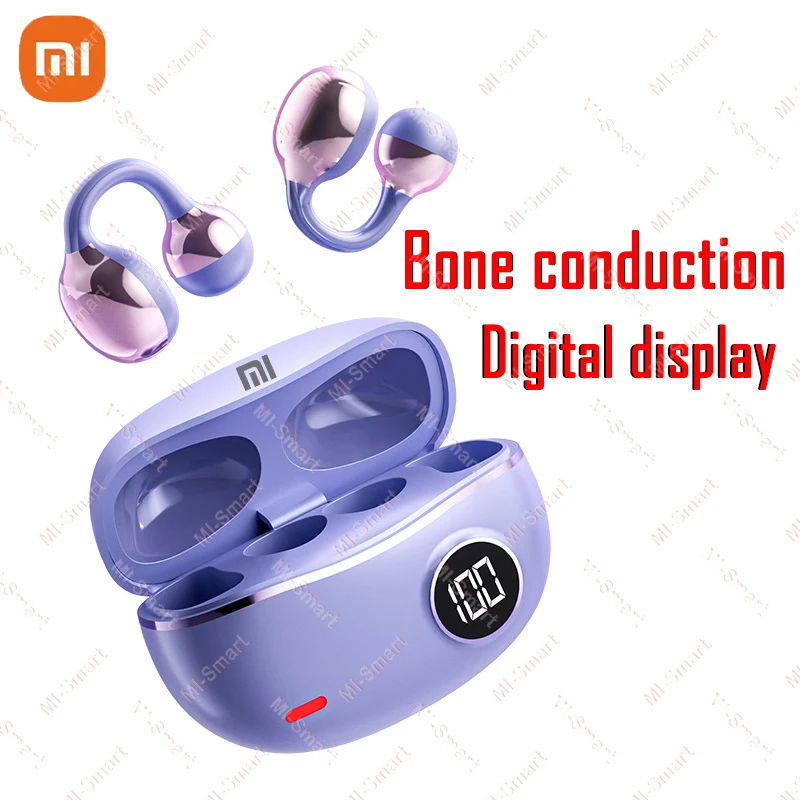 Bluetooth-гарнитура Xiaomi Redmi с микрофоном, наушники с шумоподавлением громкой связи, клипсы для музыкальных спортивных игр, наушники