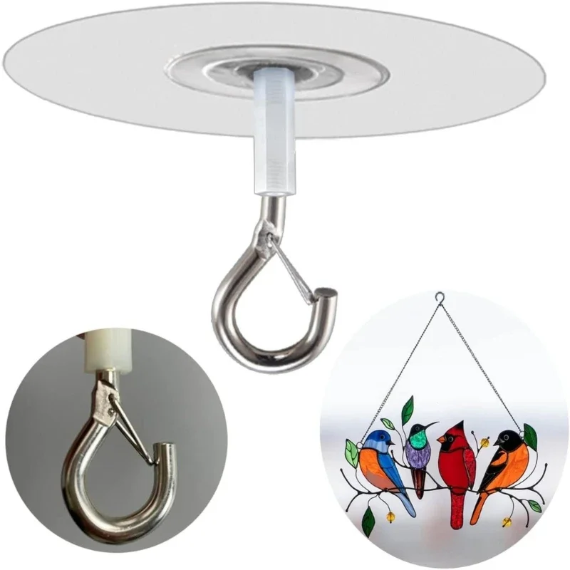 

3 шт./лот, универсальные крючки для хранения, самоклеящиеся крючки, потолочные безопасные крючки с пряжкой для организации сумки