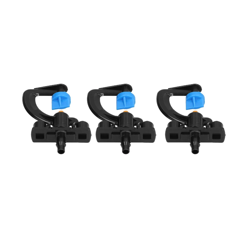 20 Set Durable Removable Refraction Nozzle G Type Water Saving Micro Rotating Sprinkler POM Misting Nozzle Nursery Watering