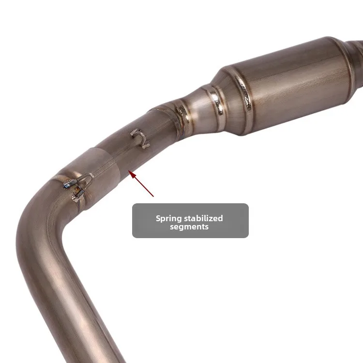 Titanium Front Exhaust Pipe for Honda NC700S NC750S NC750 DCT Motorcycle Upgrade
