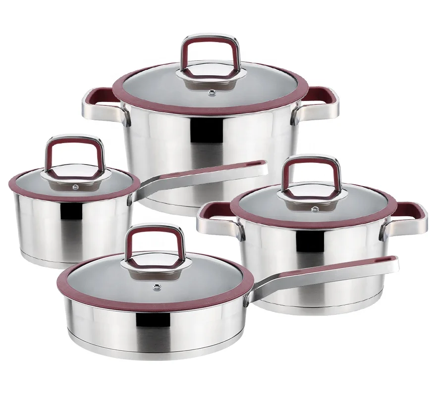 

Оптовая продажа, многофункциональная кухонная посуда, индукционная посуда, кастрюли из нержавеющей стали, кастрюля, сковорода