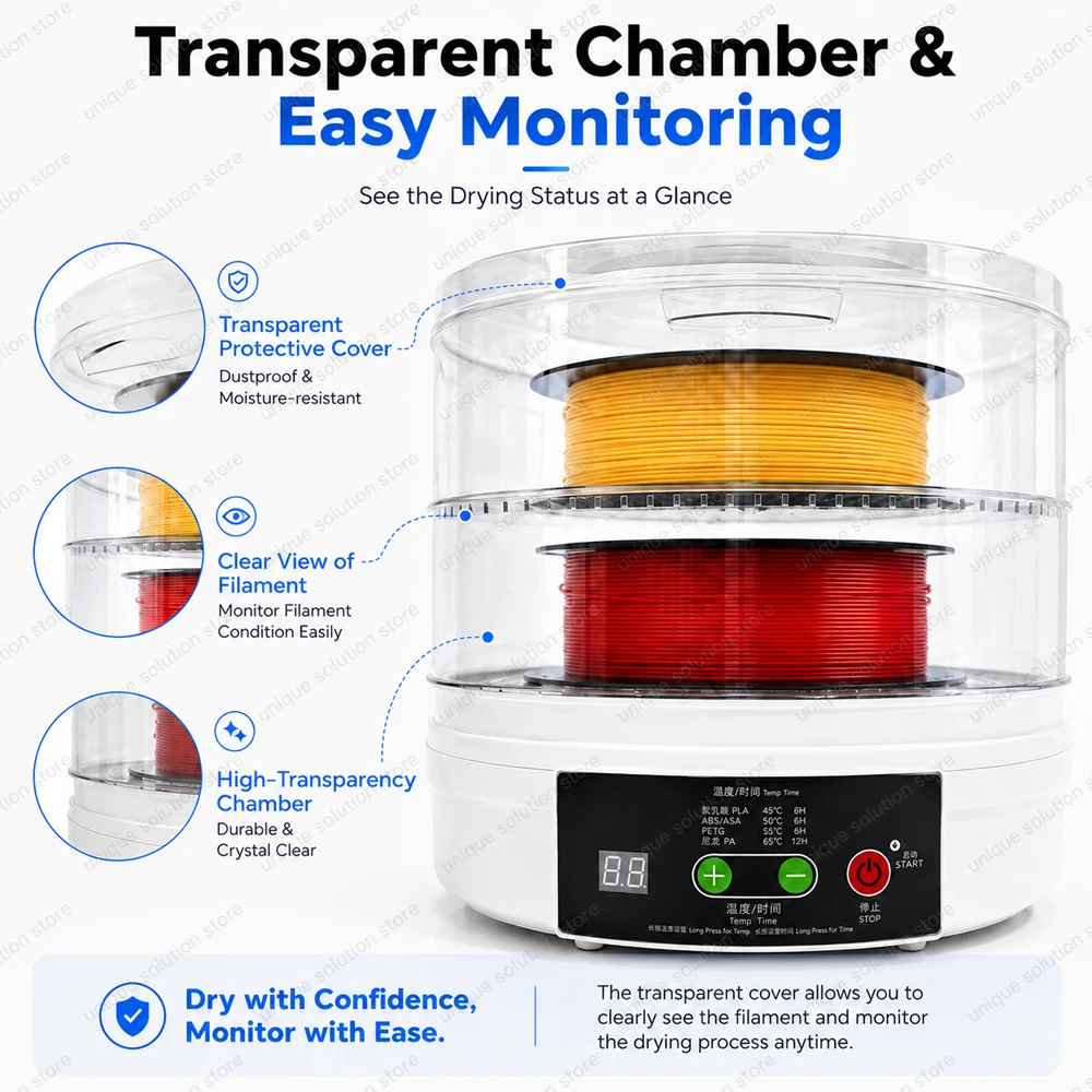 3D-Drucker Filament-Trocknerbo – Tools Vape Bewertung und Preis