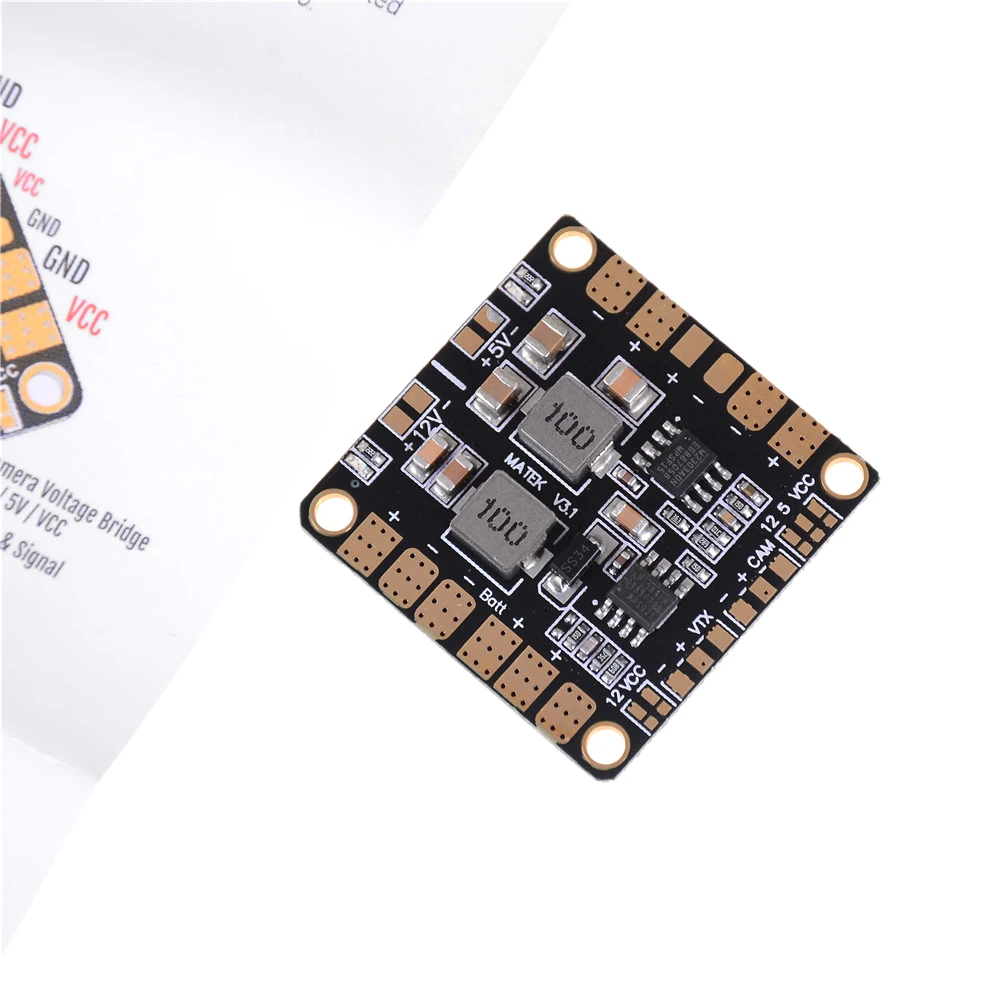 Quadcopter Power Hub Power Distribution Board PDB with BEC 5V & 12V for FPV