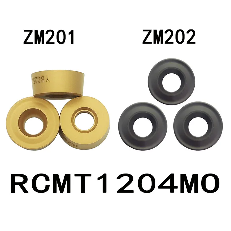 

10 шт. RCMT1204MO RCMT 1204 MO CNC Сменные R6 круглые твердосплавные фрезерные Вставки для SRACR SRACL SRDCN токарные Держатели