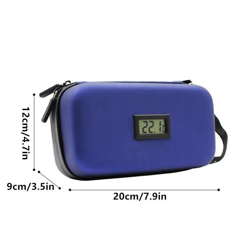 Reusable Insulin Cooler Travel Case With Display Medicine Organizer Bag Waterproof Insulin Cooling Bag For Diabetics