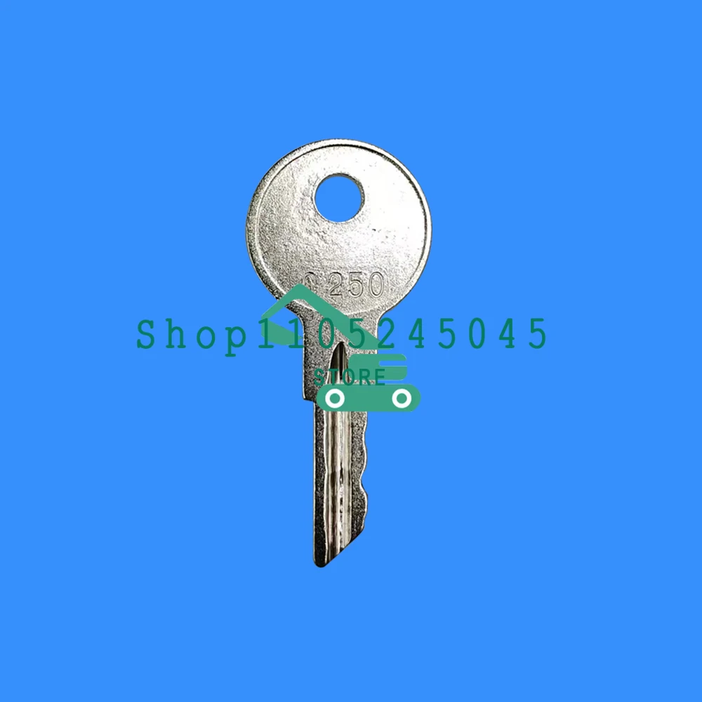 1/5/10PCS New Lgnition Keys 170151-001 for Crown Forklift C250 Engine Switch Keys