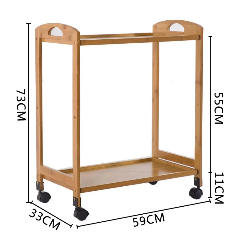 Nordic Style Portable Trolley Simple Design Salon Trolley Aesthetic Carrito Auxiliar Para Salón De Belleza Salon Furniture