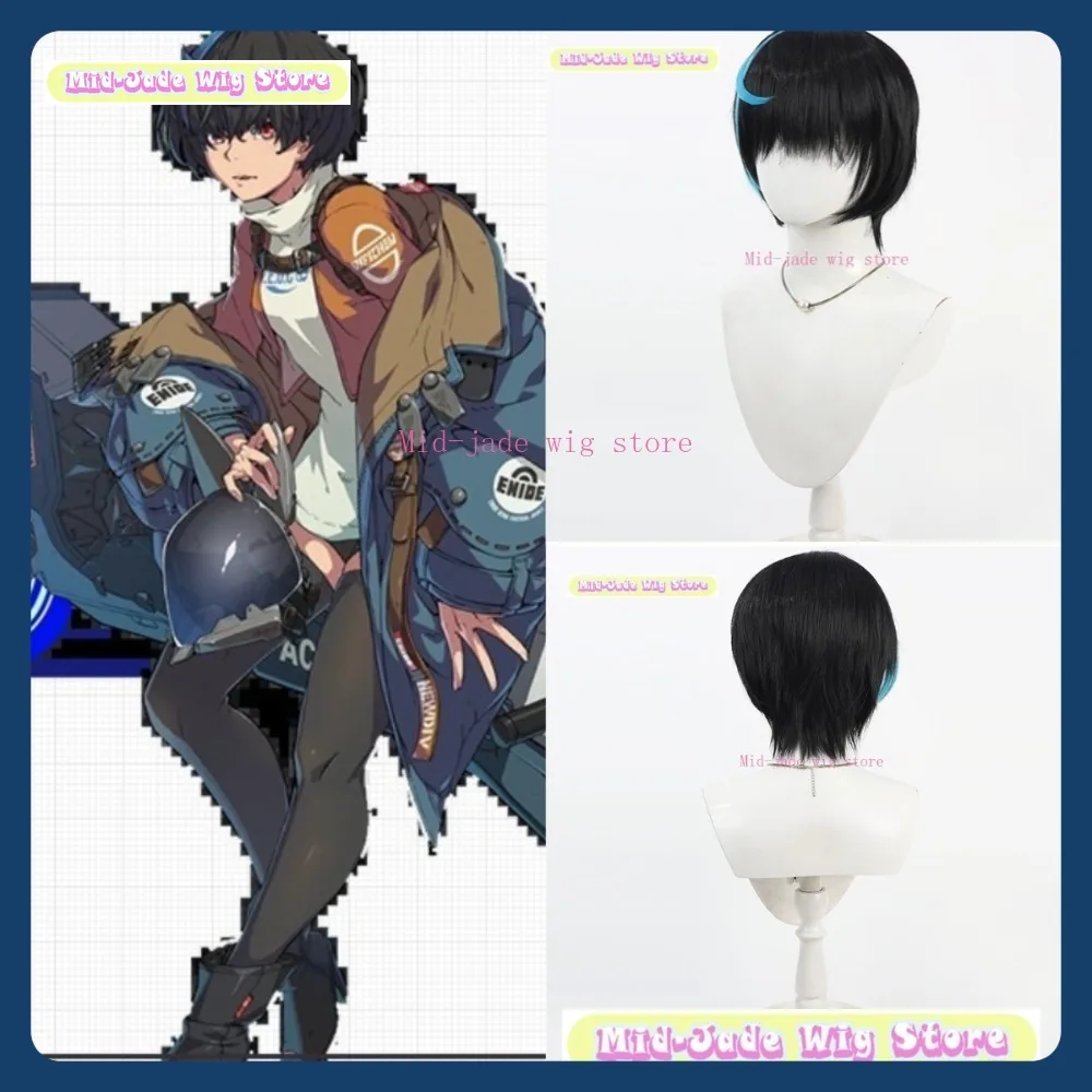 

Mid-jade Wig Store Strive UNIKA Cosplay Wig Anime Game Role Playing Synthetic Hair Halloween Party