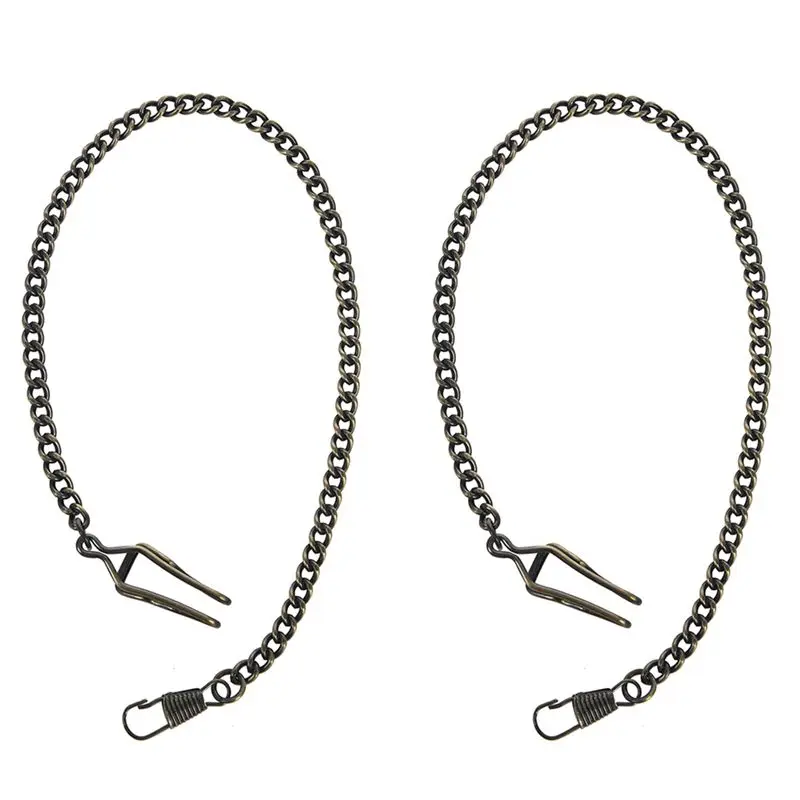 

CYL-2X Ретро антикварные винтажные карманные часы с цепочкой из бронзы