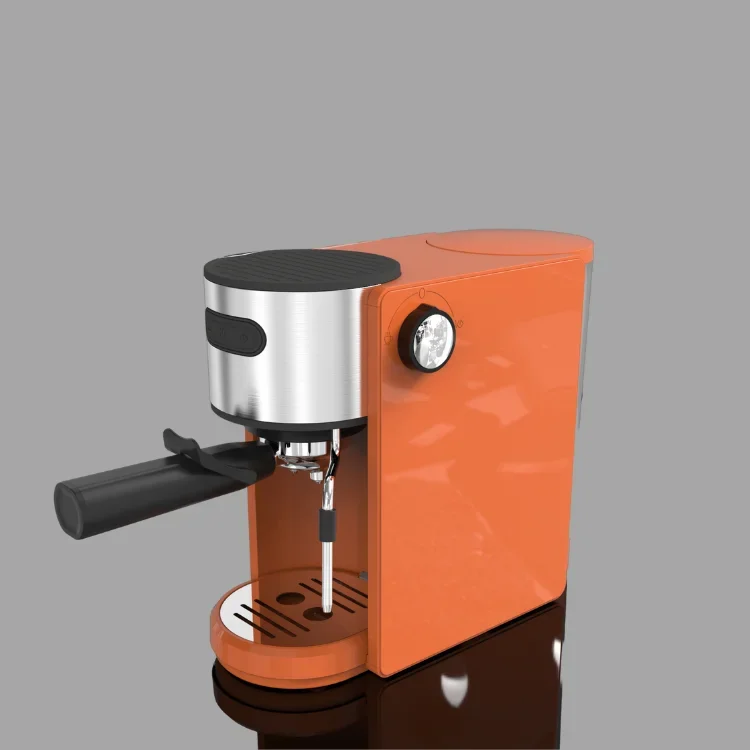 Energy efficient heat lock system ULKA pump cappuccino espresso machine