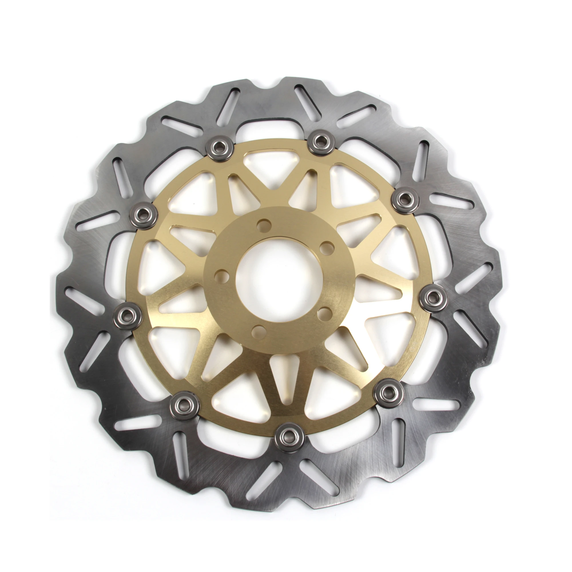 ARASHI CNC Drijvende Remschijven Voor Achter Voor KAWASAKI NINJA ZX12R ZX-12R 2000 2001 2002 2003 Motorfiets Drijvende Remschijven - afbeelding 2