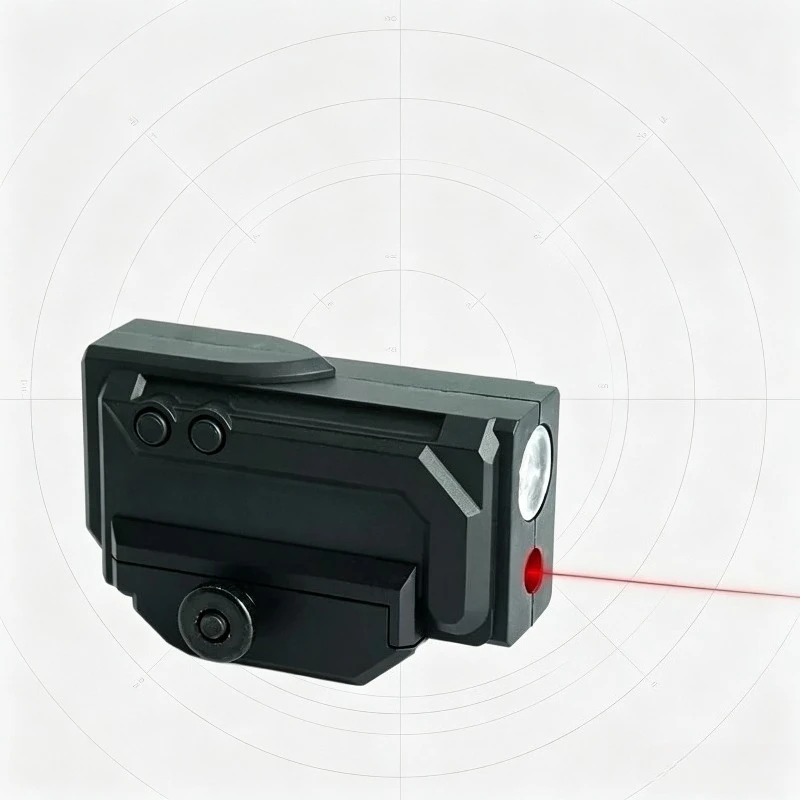 Exquisite‑Outlook Tool‑Accessory Nylon Clamp Light, Adjustable Zeroing Flashlight Illumination Metal Button Model Parts