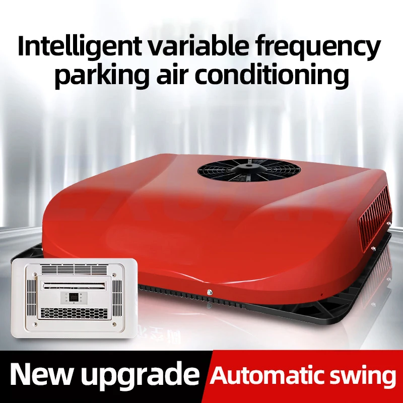 12V/24V Parking Air Conditioning Integrated Machine For Trucks Top Mounted Electric Motor Home Truck Vehicle Air conditioning