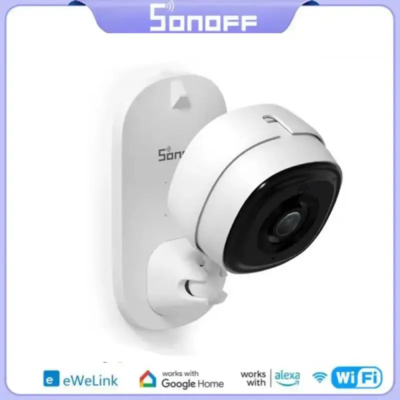 

SONOFF CAM Slim Smart Home Security Camera Mini WiFi 1080P Surveillance Camera Two-way Audio Auto Tracking Motion Video Record