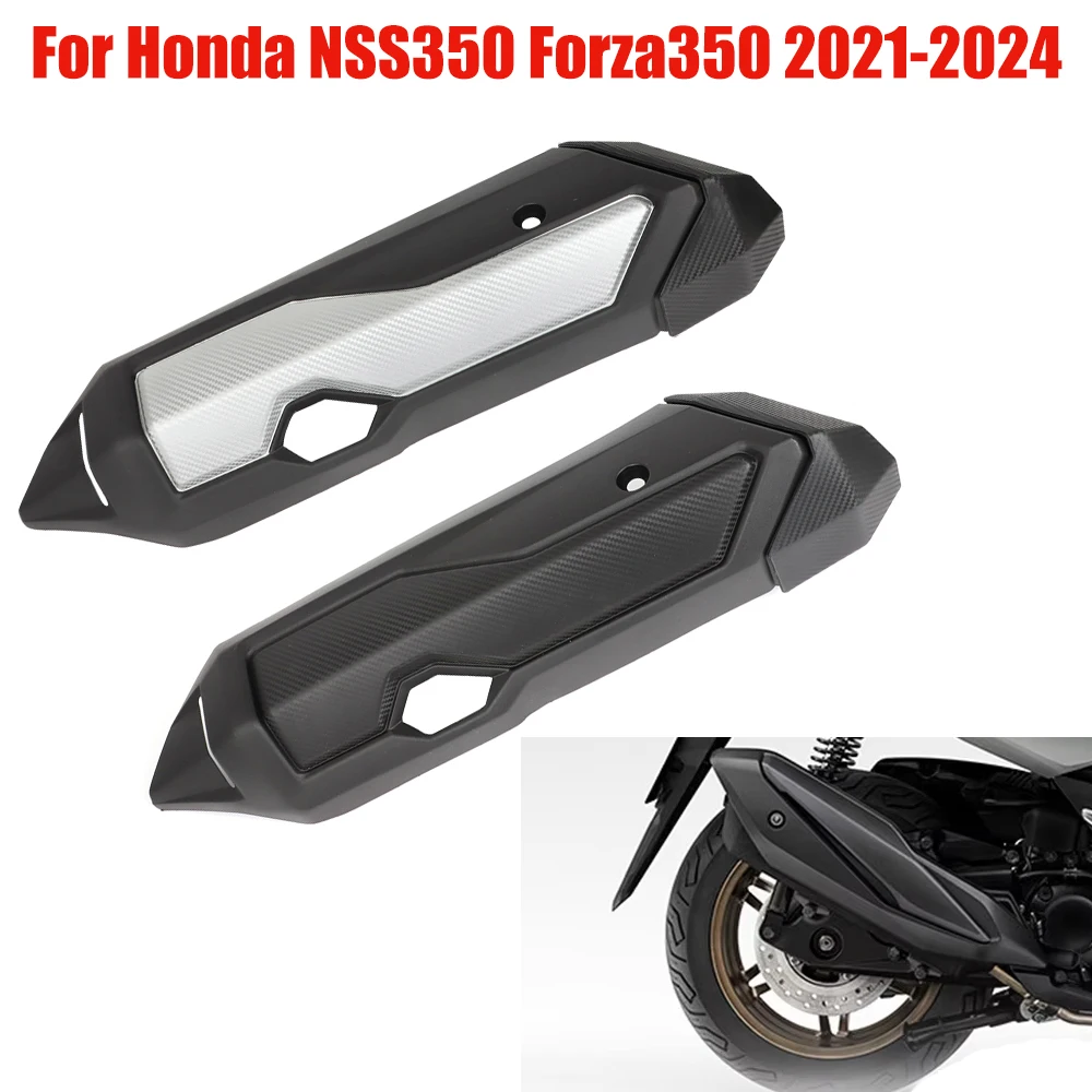 

Motorcycle Exhaust Muffler Pipe Protection Cover Heat Shield Shell For Honda Forza 350 NSS 350 NSS350 2021 2022 2023 2024