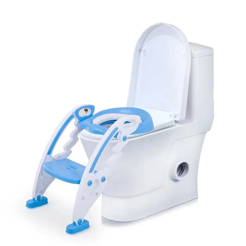 Baby hot toddler potty toilet potty ladder training with footstool ladder