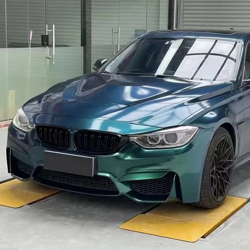 Bestseller M3 Style Wide for F30 M3 2013-2018 Side Skirts Exhaust Pipe Hood Fender Grille F30 Wide Bodykit