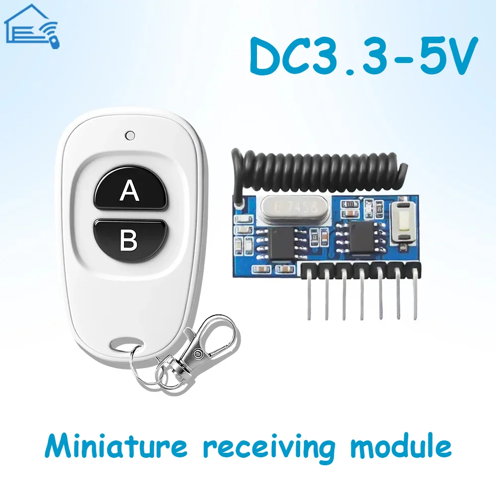 Rf 433 Mhz Remote C… - image