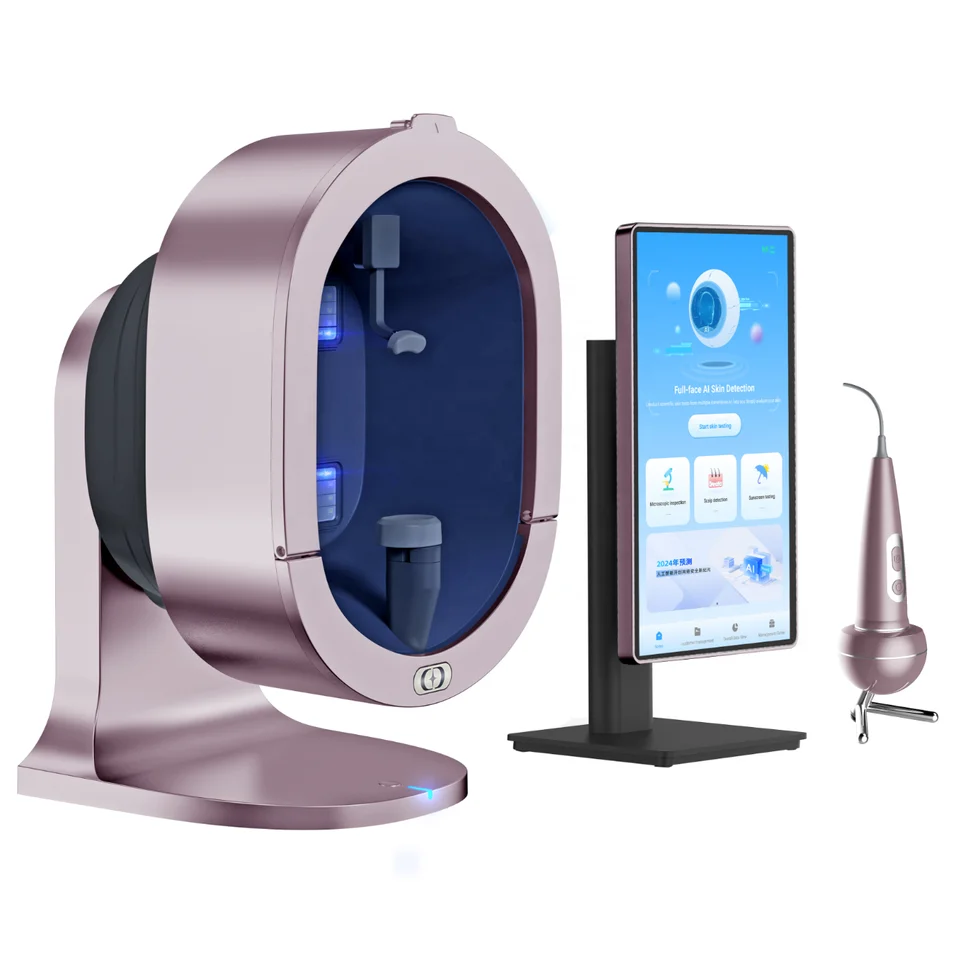 X5 Pro AI Huidanalysemachine 36-miljoen pixelaanalyse Huidproblemen Seksuele detectie Houvast Microscopische hoofdhuiddetector