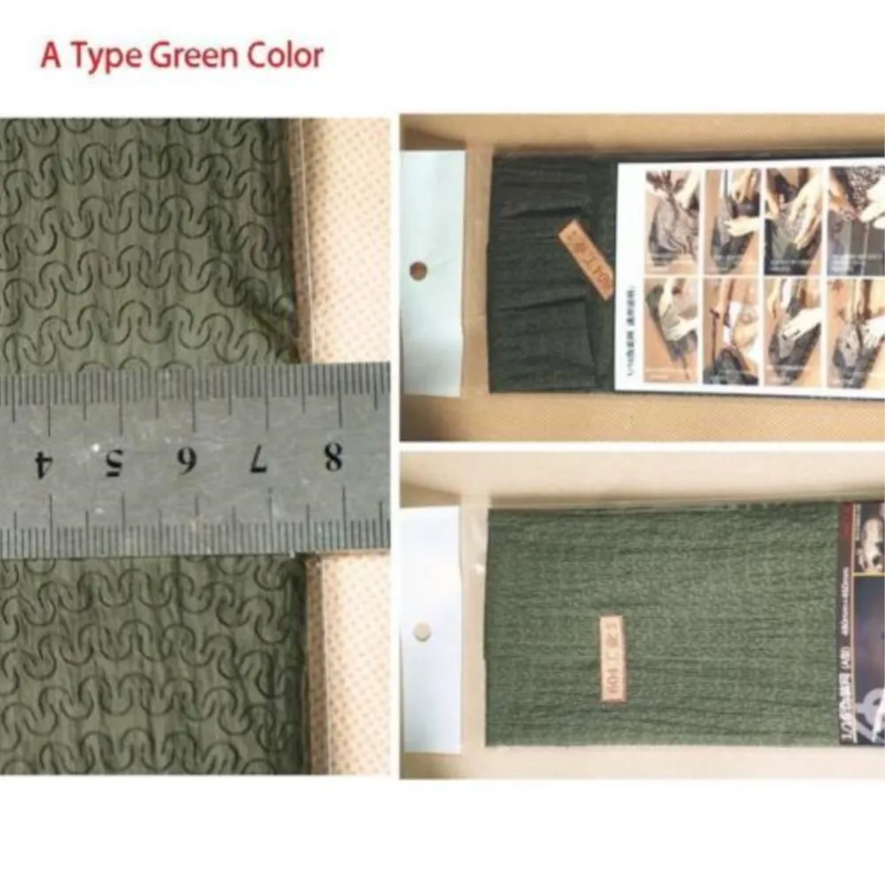 อะไหล่ตาข่ายพรางสำหรับรถถังจำลอง Tiger I Challenger II Sherman เยอรมัน ขนาด 1/16 สำหรับประกอบเอง ของตกแต่งลายป่าไม้ รุ่น TH05128