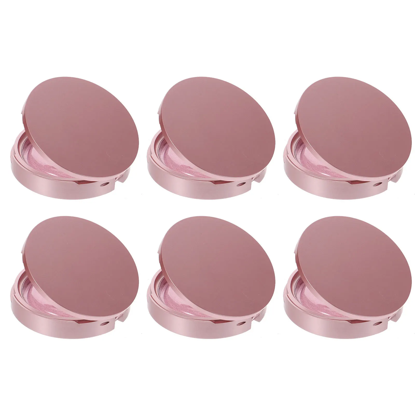 Caja de embalaje de pestañas postizas, caja de almacenamiento de plástico duradero, organizador de pestañas vacío, soporte de bolsa portátil compacto, 6 juegos