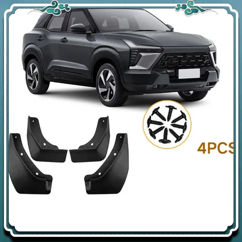 

ABTU-Car Mudguards For Mitsubishi X-Force 2024 Front Rear Mud Flaps Guards Splash Fender Car Exterior Parts