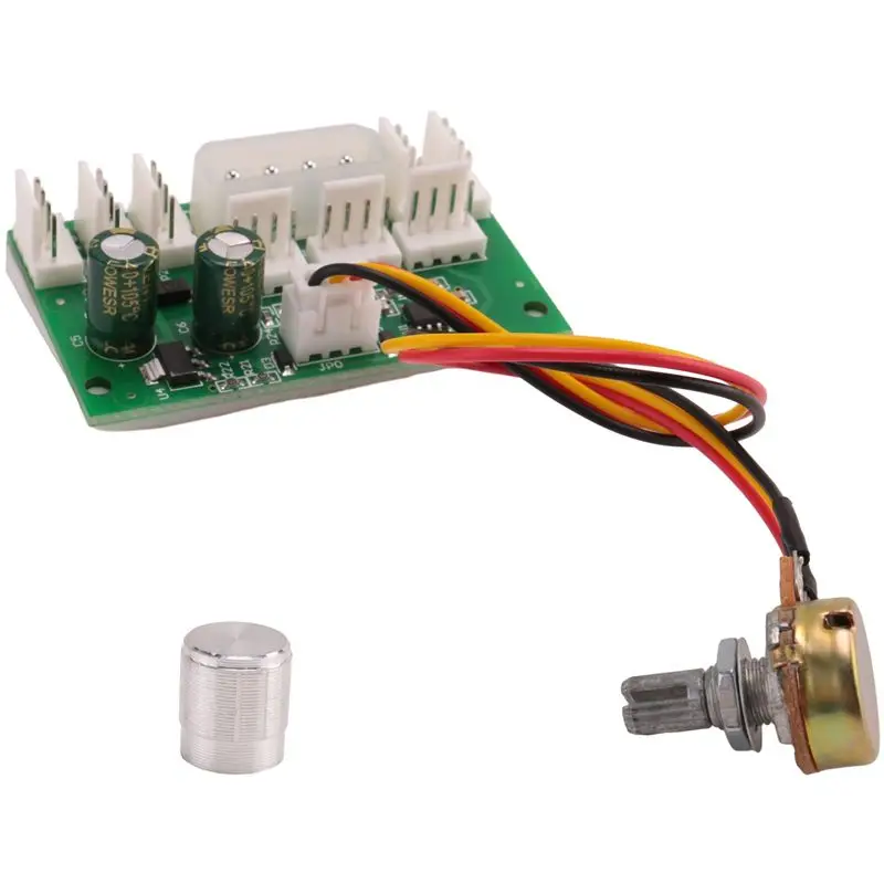 N84R 2X DC12V 8 Miner Fan Speed PWM Controller 8-Channel Hub High-Power Violent Fan Controller Speed Governor 4P Power Supply