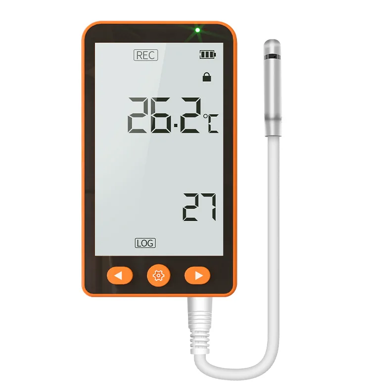 Aikesi GSP-70Pro LCD Data Logger Multi Reusable  USB PDF Report Temperature  Data Logger