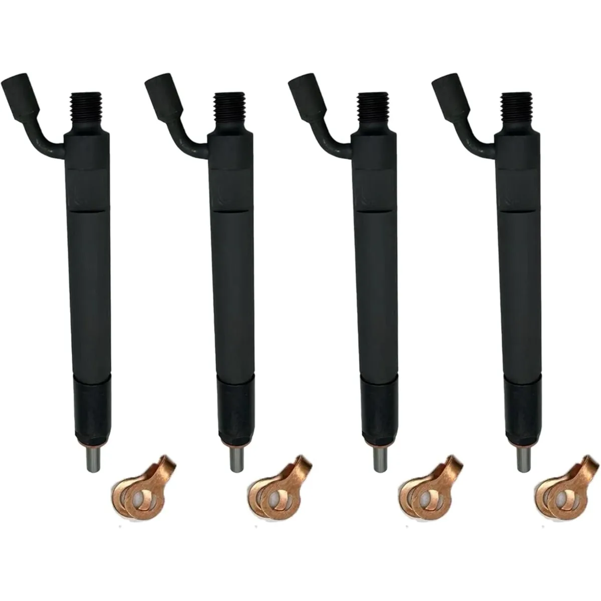 

4PCS Fuel Injectors 04178023 0432191624 6666500 6673157 For Bobcat 863 864 873 883 A220 A300 S250 T200 Skid Steer Loader