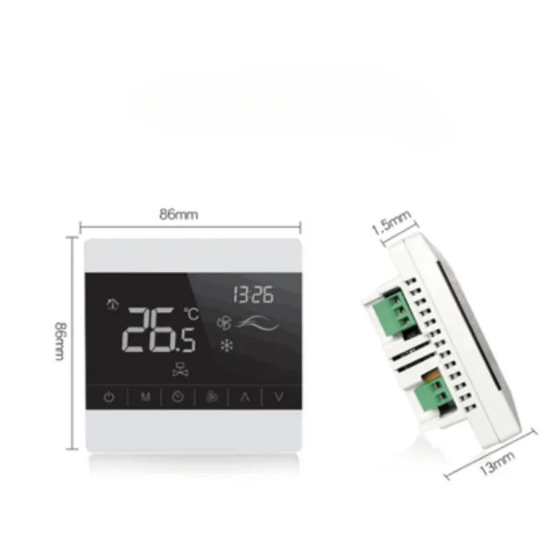 Central air conditioner thermostat YORKT8200 same thermostat panel air conditioner floor heating two-in-one