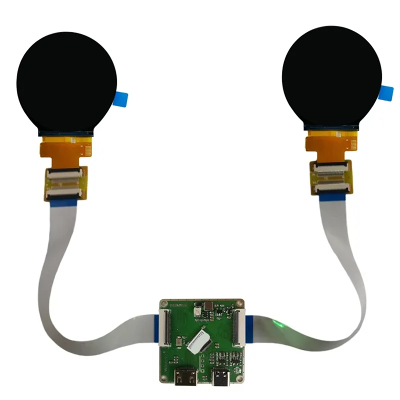 

Well Made-SPI RGB 40PIN 480X480 480X480 Double Circular LCD Module Forsmart Home Robot Automotive