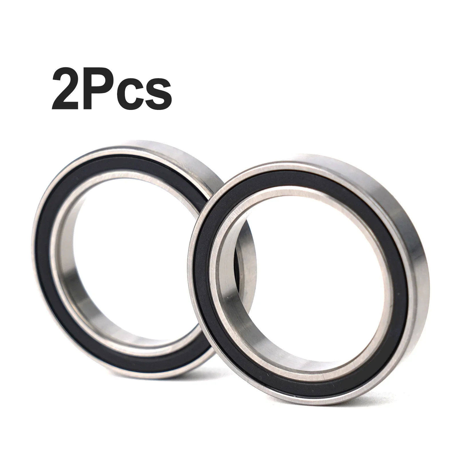 Bicycle Bearing Steel Material Compatible For FSA Silver Color 30x42x7mm 6806-2RS(61806) Bottom Bracket Druable