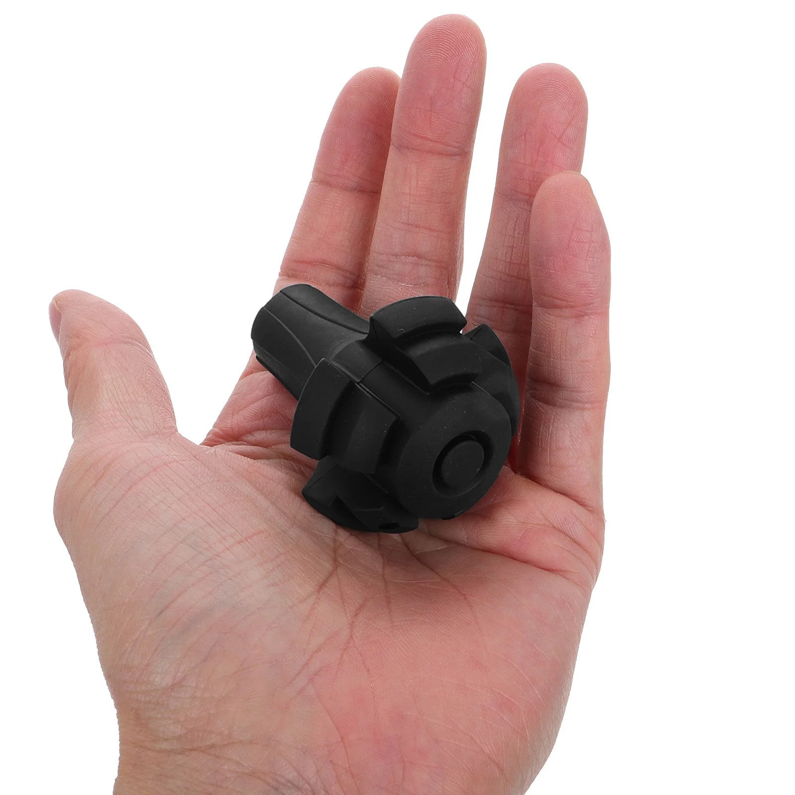 6 قطعة نصائح عمود الرحلات استبدال المطاط المتين المضادة للانزلاق امتصاص الصدمات نصائح للمشي عصا للمشي