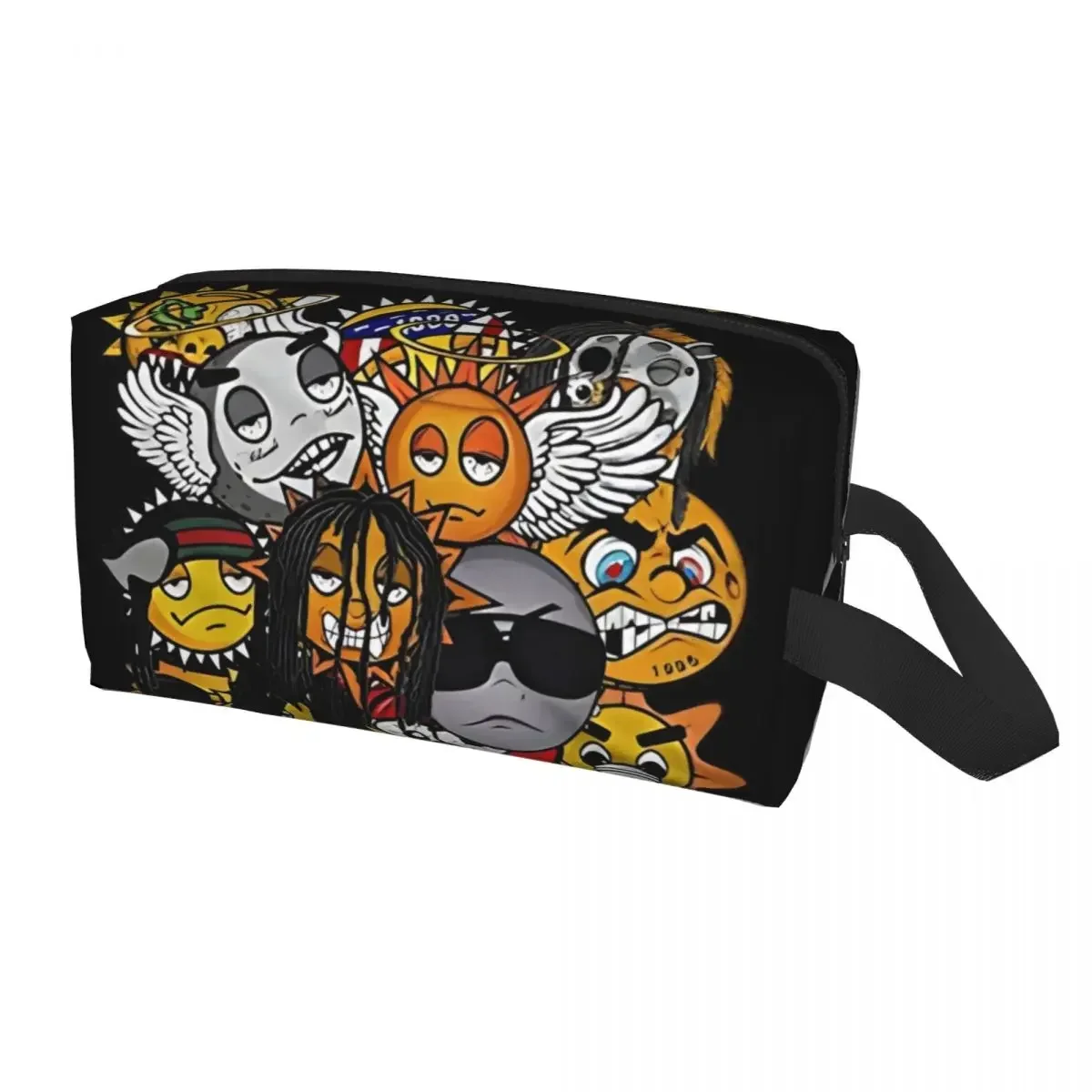 Music Rappyer Chief Keef Cosmetic Bag Women Fashion Big Capacity Makeup Case Beauty Storage Toiletry Bags