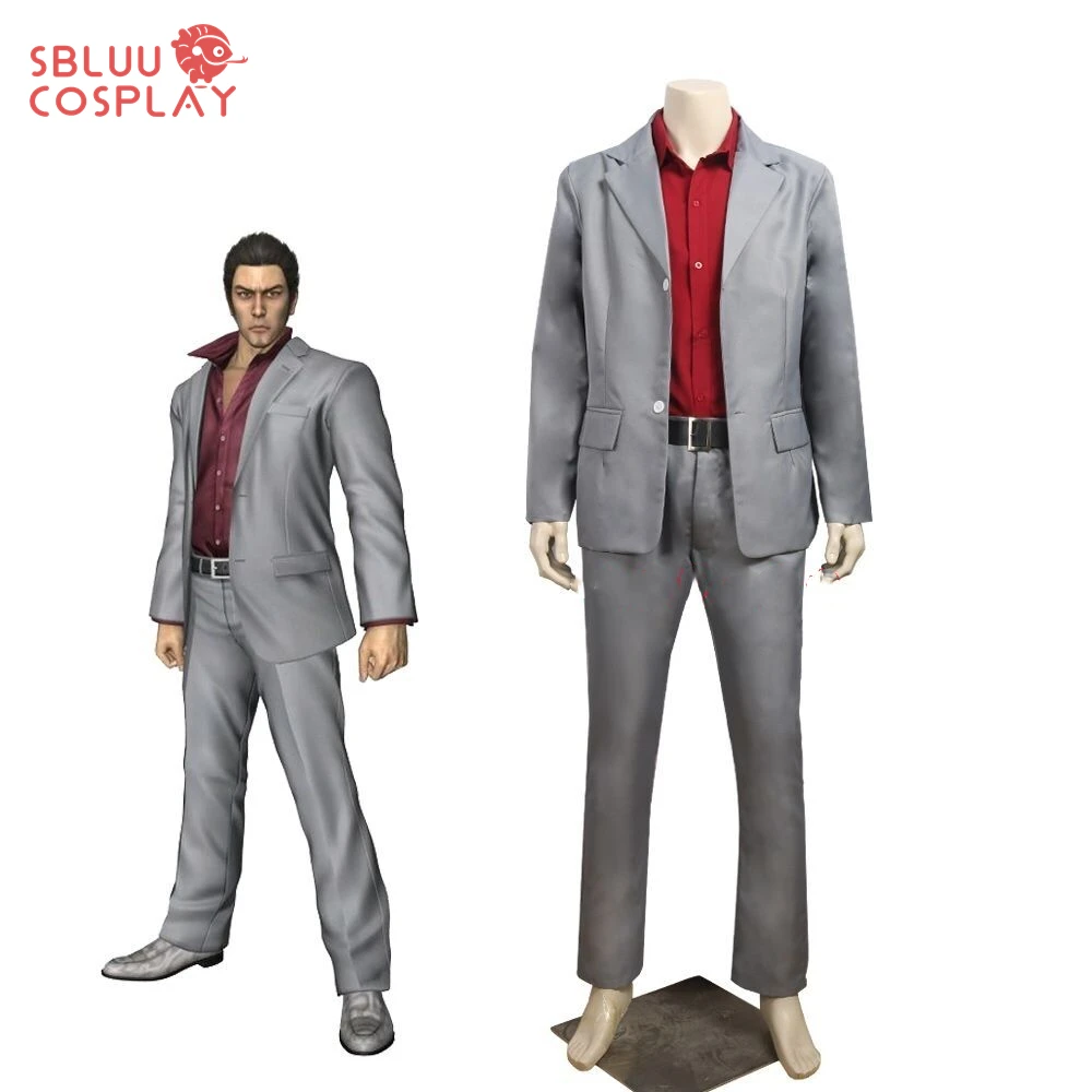 

SBluuCosplay Yakuza Kiryu Kazuma Cosplay Costume Custom Made