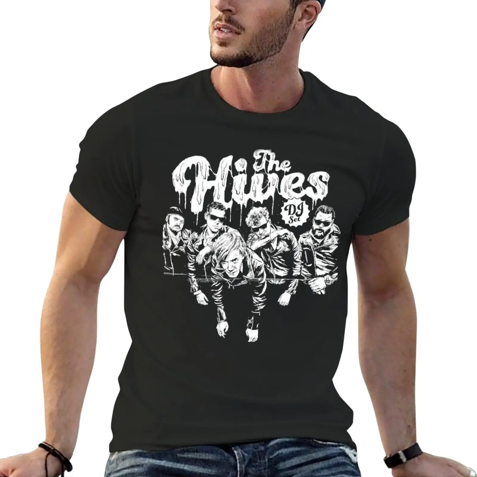 

New Great Model The Hives Gift Music Fans T-Shirt oversized t shirts graphics t shirt sweat shirts, men