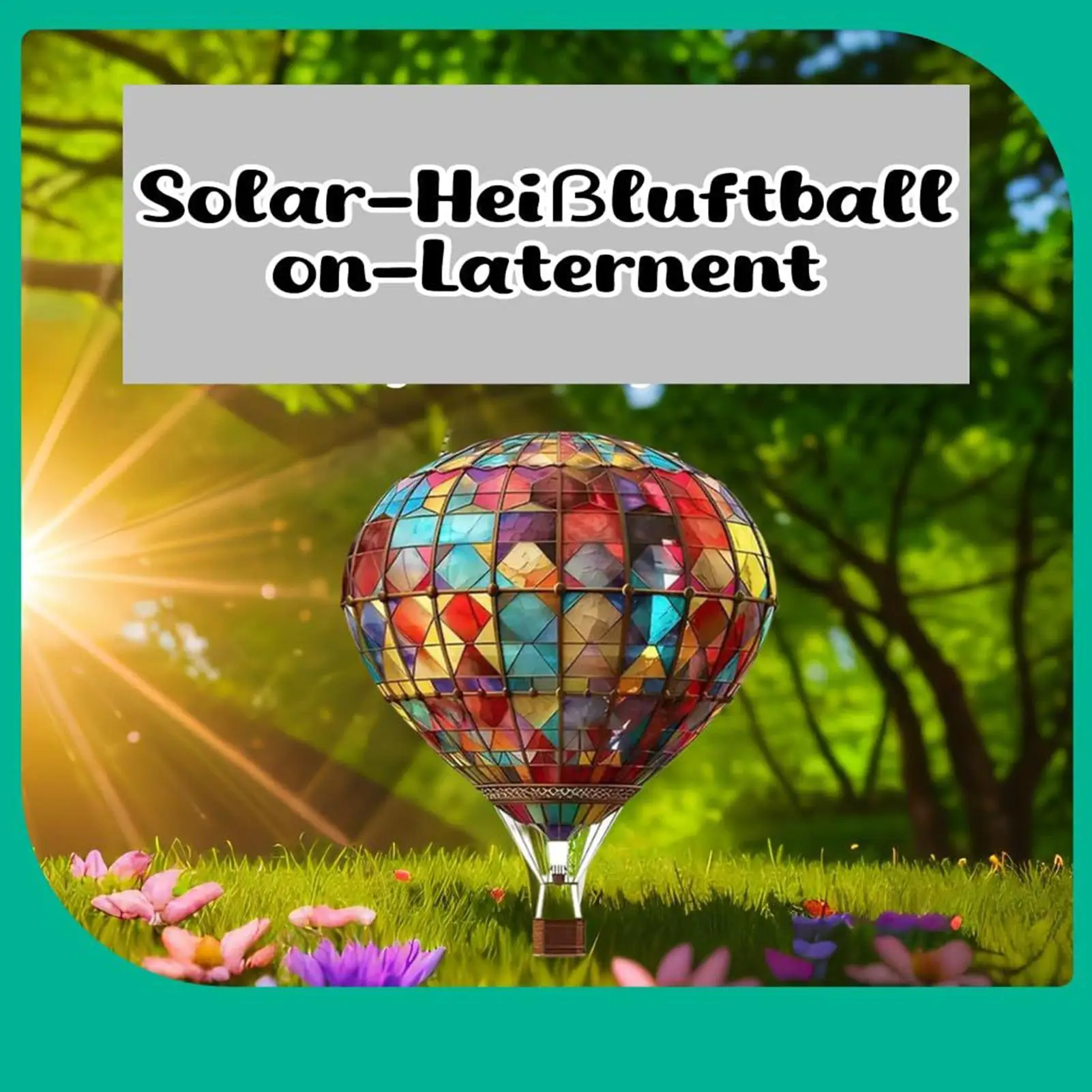 Sun Catcher Outdoor Window Sun Catchers Acrylic Flat Hot Air Balloon Design Lantern Decorative Ornament for Door Bathroom Home view 4