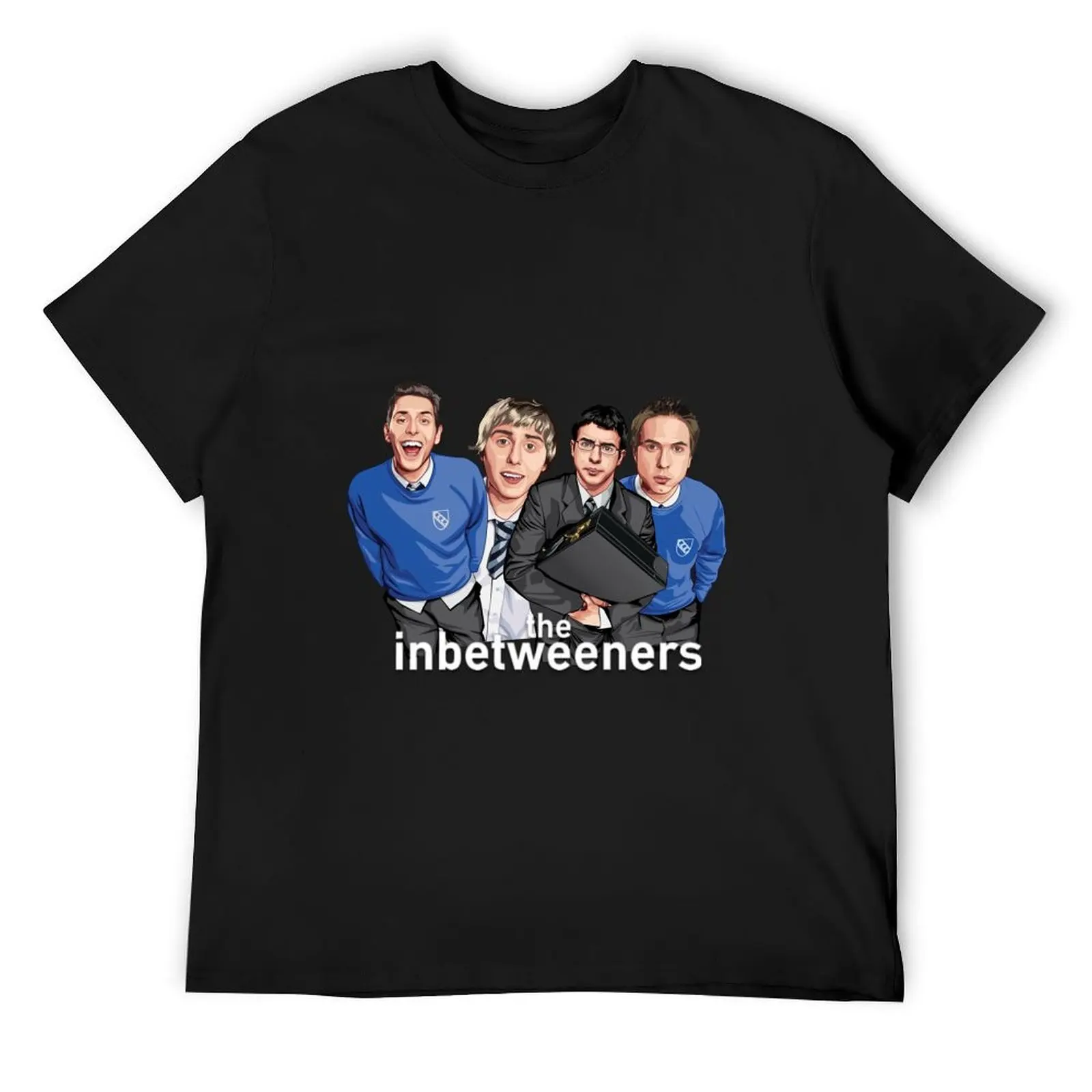 

The Inbetweeners T-Shirt quick-drying blanks clothes oversizeds anime shirts men