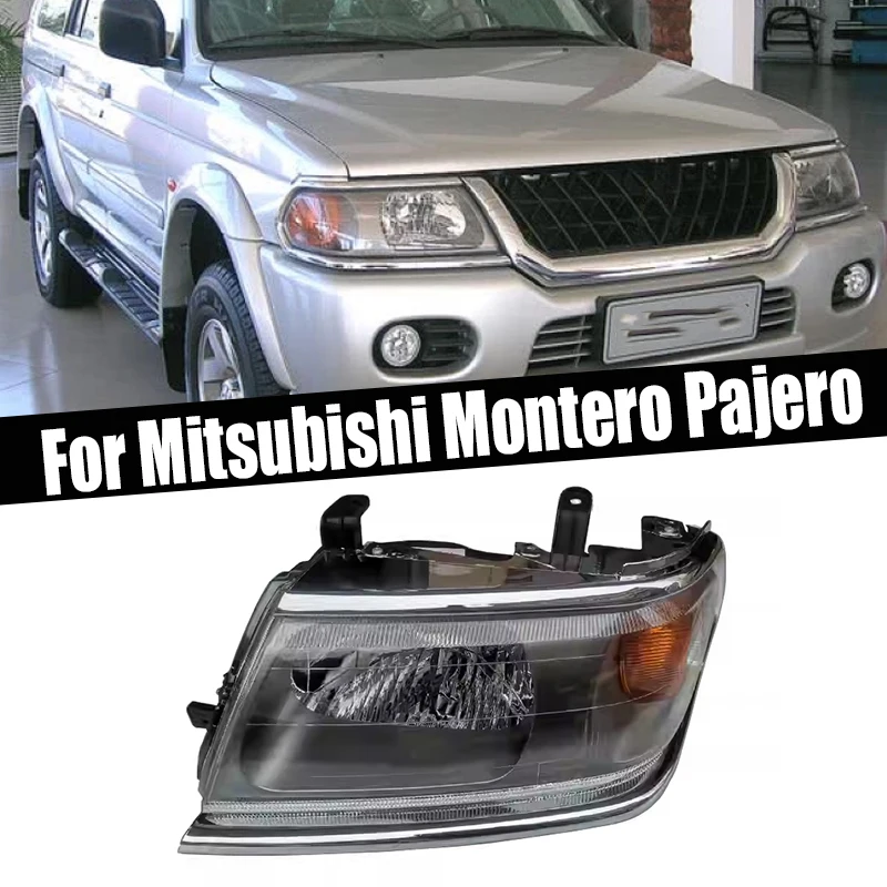 Front Bumper Headlamp Fog Light Assembly Running Brake Headlight Auto Parts For Mitsubishi Montero Pajero Sport 2000-2004