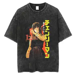 Koszula Chainsaw Man Yoru Oversize Style Anime Shirt