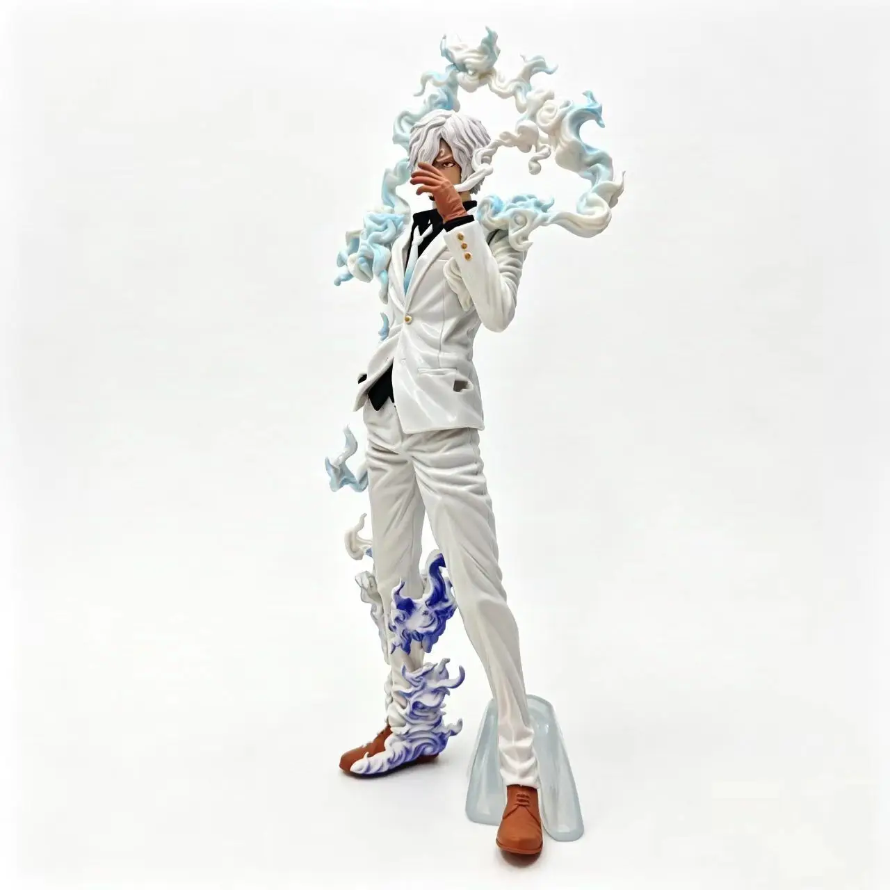 One Piece Nika Sanji GK Anime-Figur Doppelkopf-Skulptur PVC-Statue Sammlerstück Desktop-Ornament PC-Gehäuse-Dekoration Geschenk